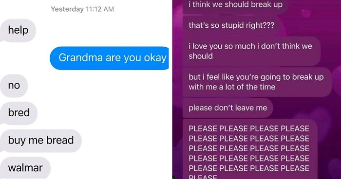 34 Hilarious Text Exchanges That Prove Some People Have Absolutely No Filter
