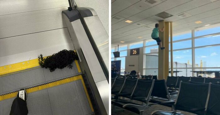 54 Times Airports Were The Most Chaotic Place On The Planet, And We Have The Photos To Prove It