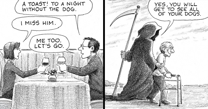 This New Yorker Magazine Cartoonist Creates Clever One-Panel Comics (40 New Pics)