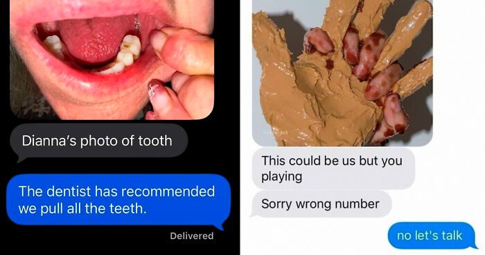 48 Wrong Number Texts That Escalated Into Absolutely Unhinged Conversations (New Pics)