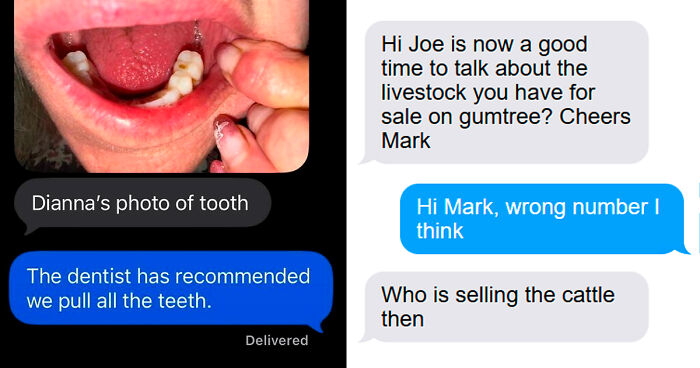 48 Wrong Number Texts That Escalated Into Absolutely Unhinged Conversations (New Pics)