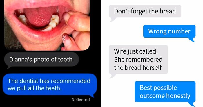 48 Wrong Number Texts That Escalated Into Absolutely Unhinged Conversations (New Pics)