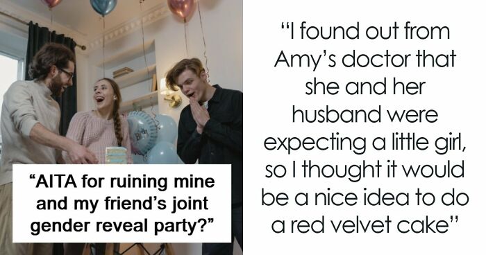 A Gender Reveal Cake Turns Celebration Into Chaos After Baby Daddy Makes A Shocking Accusation
