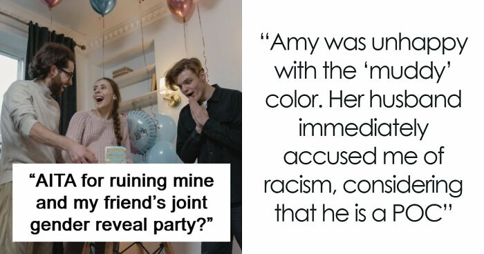 A Gender Reveal Cake Turns Celebration Into Chaos After Baby Daddy Makes A Shocking Accusation