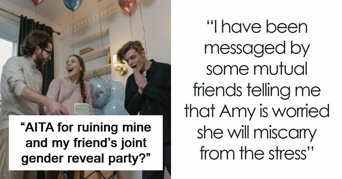 A Gender Reveal Cake Turns Celebration Into Chaos After Baby Daddy Makes A Shocking Accusation