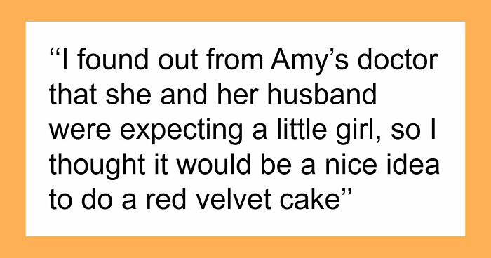 A Gender Reveal Cake Turns Celebration Into Chaos After Baby Daddy Makes A Shocking Accusation