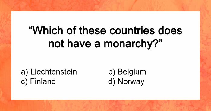 “Can You Pass A European Pub Quiz?”: Prove It With These 18 General Knowledge Questions