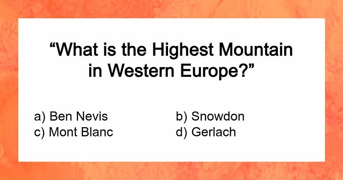 “Can You Pass A European Pub Quiz?”: Prove It With These 18 General Knowledge Questions