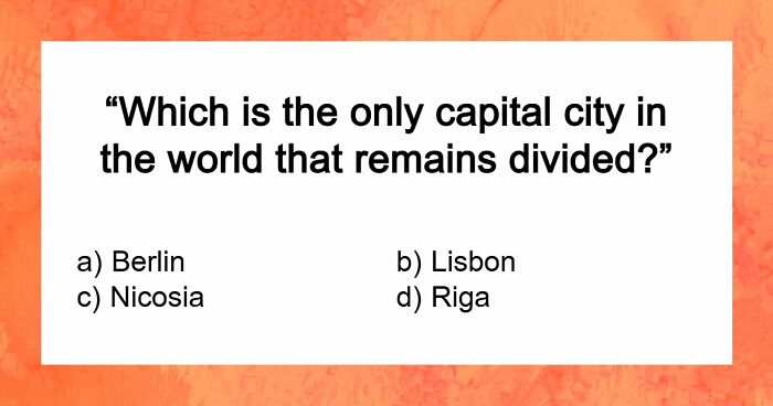 “Can You Pass A European Pub Quiz?”: Prove It With These 18 General Knowledge Questions