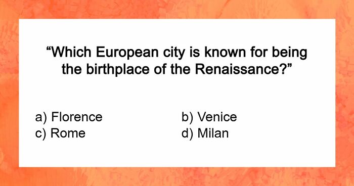 “Can You Pass A European Pub Quiz?”: Prove It With These 18 General Knowledge Questions