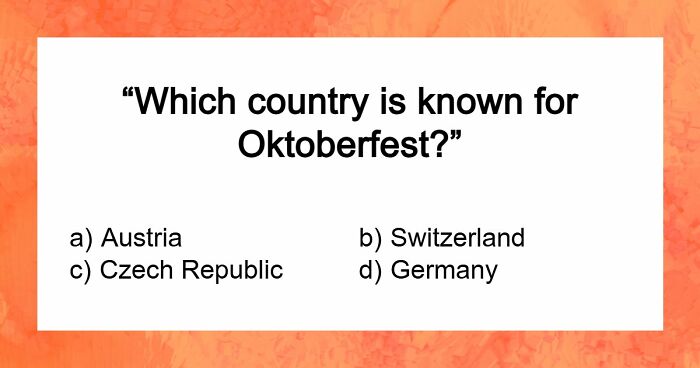 “Would You Win A European Pub Quiz?”: Test Yourself With These 27 Questions