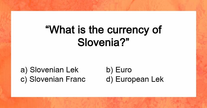 “Would You Win A European Pub Quiz?”: Test Yourself With These 27 Questions