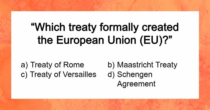 “Would You Win A European Pub Quiz?”: Test Yourself With These 27 Questions