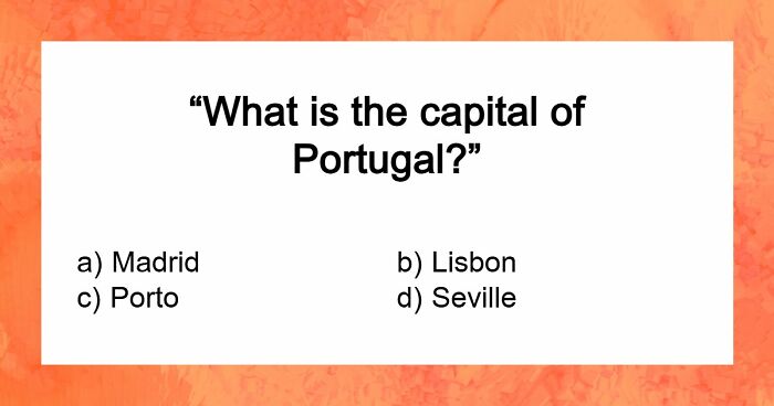 “Would You Win A European Pub Quiz?”: Test Yourself With These 27 Questions