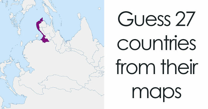 “Is It Peru Or Brazil?”: Prove Your Geography Skills With These 27 Rotated World Maps