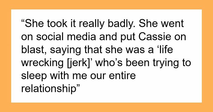 Woman Can’t Believe Boyfriend Supports Female Friend In Her Time Of Need, Does Something Drastic