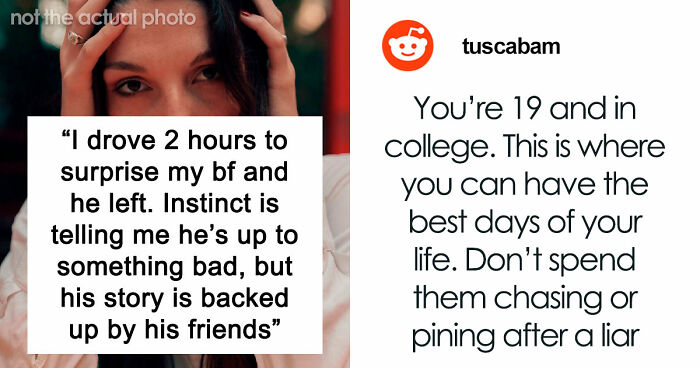 Woman Travels For Hours To Surprise Her Long-Distance Boyfriend, It Doesn’t Go As Planned