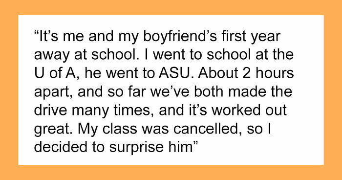 Woman Travels For Hours To Surprise Her Long-Distance Boyfriend, It Doesn’t Go As Planned