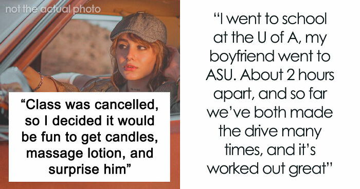Woman Travels For Hours To Surprise Her Long-Distance Boyfriend, It Doesn’t Go As Planned