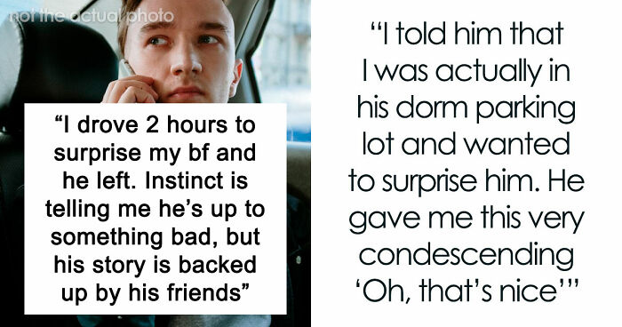 Woman Travels For Hours To Surprise Her Long-Distance Boyfriend, It Doesn’t Go As Planned