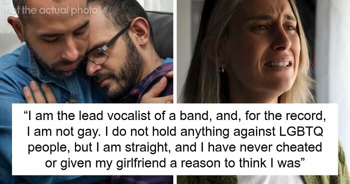 Straight Guy Bearhugs Male Friend Having Mental Breakdown, GF Accuses Him Of Cheating, He’s Shocked