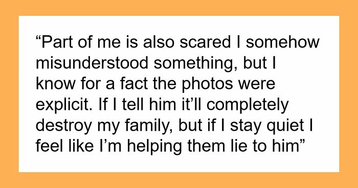 Accidental Discovery Of Explicit Pics Exposes A Family Secret Nobody Is Ready To Process