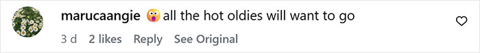 Good-Vibe Girls event: A user comment suggesting that hot oldies will want to attend the Father's Day party.