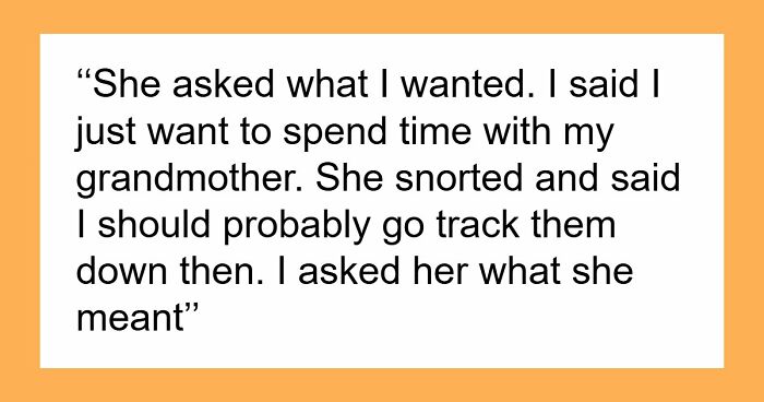 Woman In Shambles After Grandmother Reveals Her Family Secret In The Most Cruel Way