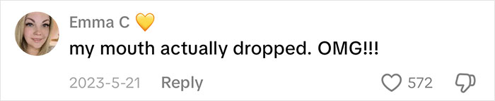 A comment reacting to the bride cheating with best man: my mouth actually dropped. OMG!!!