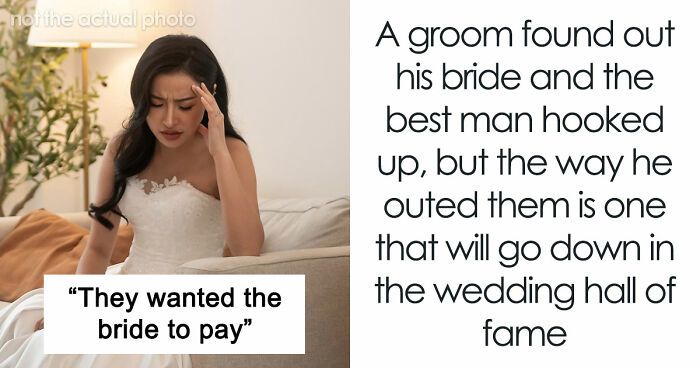 Bride Cheats With Best Man, Groom Says Nothing Until He Has A Microphone And Room Full Of Witnesses