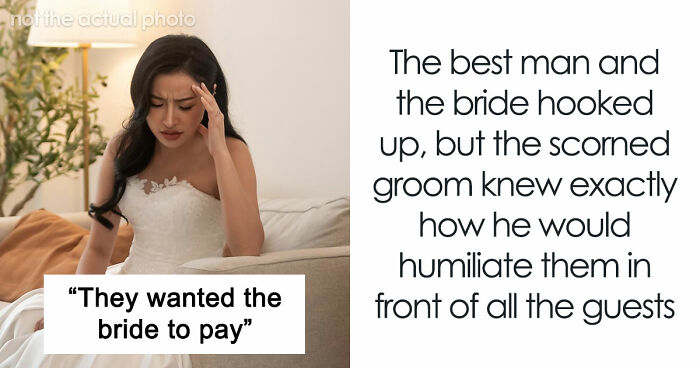 Bride Cheats With Best Man, Groom Says Nothing Until He Has A Microphone And Room Full Of Witnesses