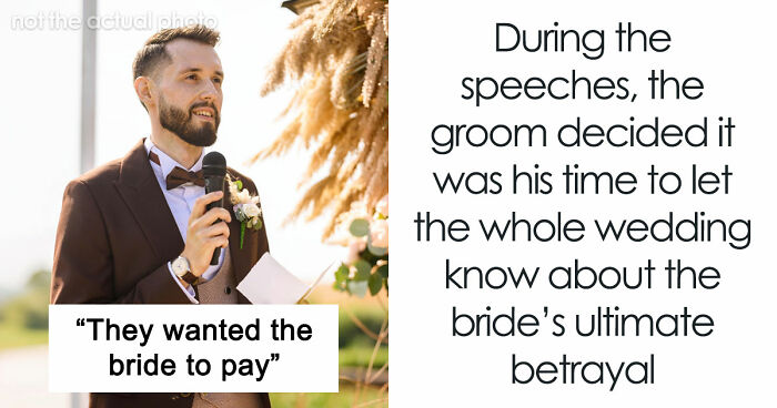 Bride Cheats With Best Man, Groom Says Nothing Until He Has A Microphone And Room Full Of Witnesses