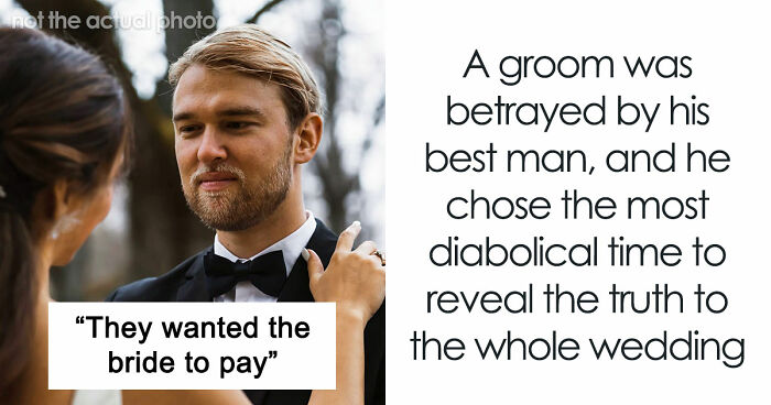 Bride Cheats With Best Man, Groom Says Nothing Until He Has A Microphone And Room Full Of Witnesses