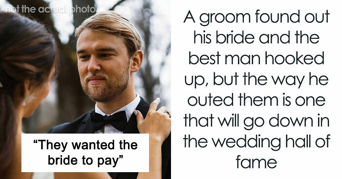 Bride Cheats With Best Man, Groom Says Nothing Until He Has A Microphone And Room Full Of Witnesses