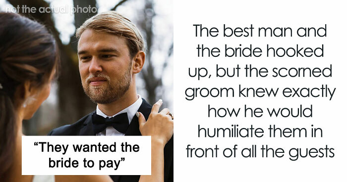 Bride Cheats With Best Man, Groom Says Nothing Until He Has A Microphone And Room Full Of Witnesses