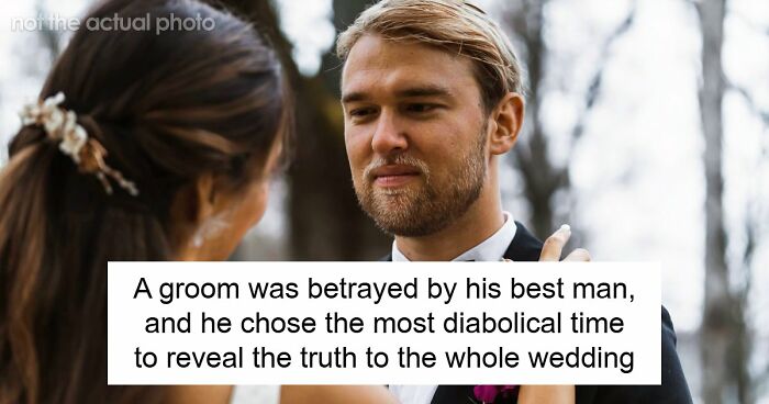 Bride Cheats With Best Man, Groom Says Nothing Until He Has A Microphone And Room Full Of Witnesses