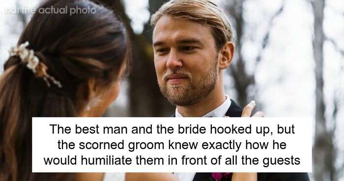 Bride Cheats With Best Man, Groom Says Nothing Until He Has A Microphone And Room Full Of Witnesses