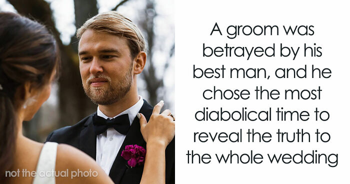Bride Cheats With Best Man, Groom Says Nothing Until He Has A Microphone And Room Full Of Witnesses