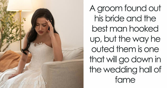 Bride Cheats With Best Man, Groom Says Nothing Until He Has A Microphone And Room Full Of Witnesses
