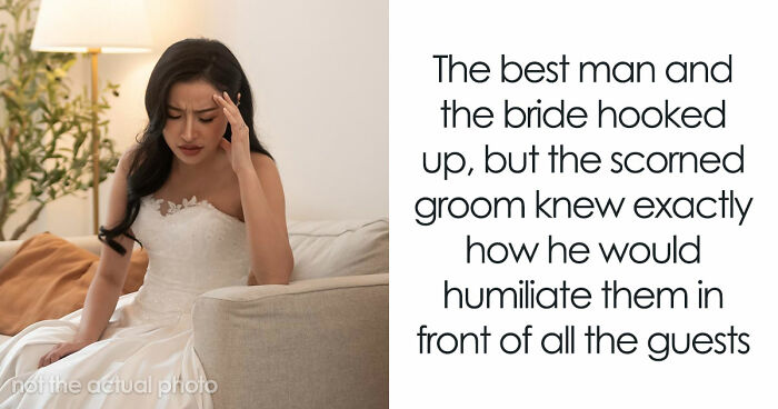 Bride Cheats With Best Man, Groom Says Nothing Until He Has A Microphone And Room Full Of Witnesses