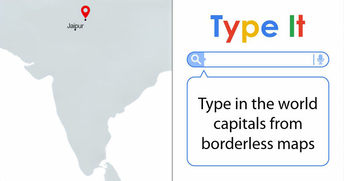 “Is Your Geography IQ Above Average?”: Name 18 World Capitals From Their Borderless Maps