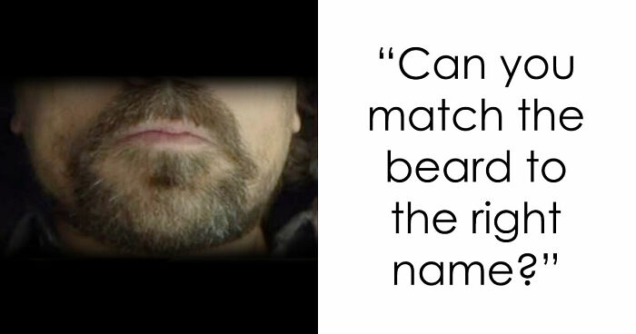 Test Your Facial Recognition Skills & Identify 21 Celebrities Just From Their Beards