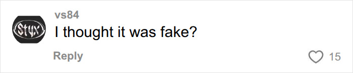 A user comment questioning if the Bonnie Blue's baby shower timeline is fake.