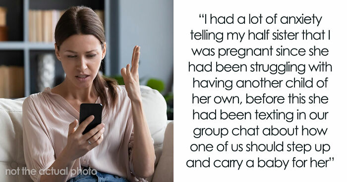 Half-Sister Claims Newborn Baby As Her Own, Actual Mom Responds By Cutting Contact
