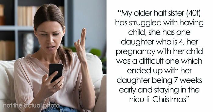 Half-Sister Claims Newborn Baby As Her Own, Actual Mom Responds By Cutting Contact