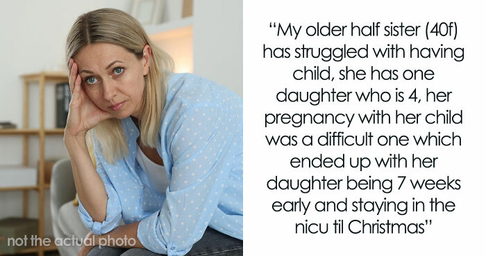 Half-Sister Claims Newborn Baby As Her Own, Actual Mom Responds By Cutting Contact