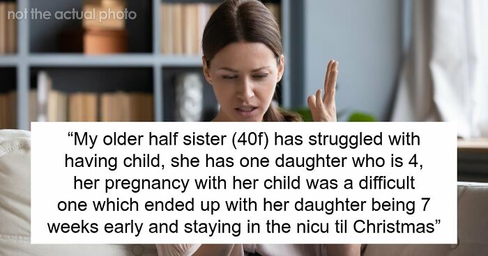 Half-Sister Claims Newborn Baby As Her Own, Actual Mom Responds By Cutting Contact