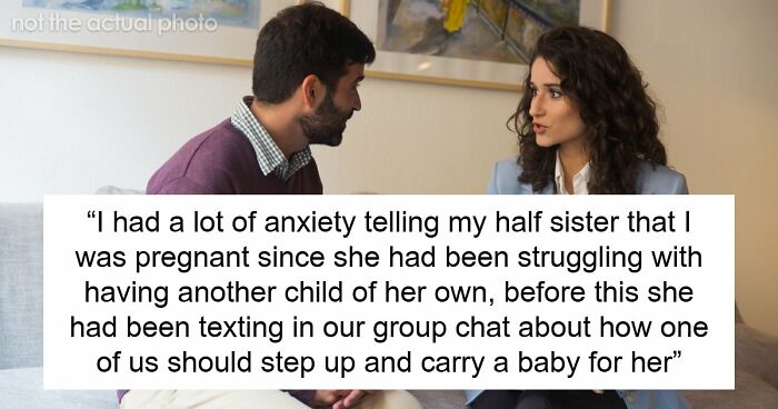 Half-Sister Claims Newborn Baby As Her Own, Actual Mom Responds By Cutting Contact