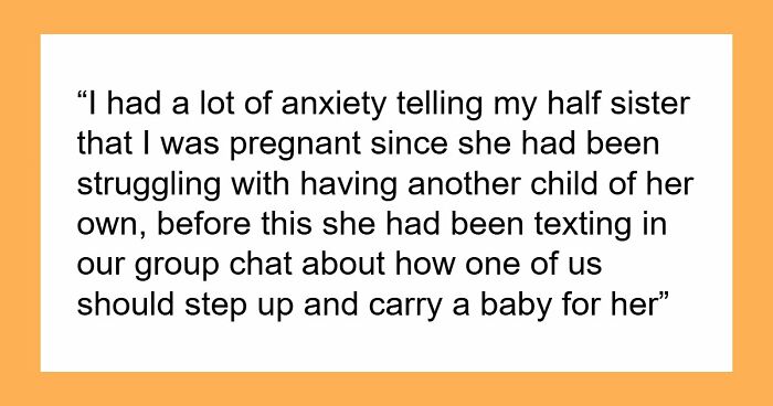 Half-Sister Claims Newborn Baby As Her Own, Actual Mom Responds By Cutting Contact