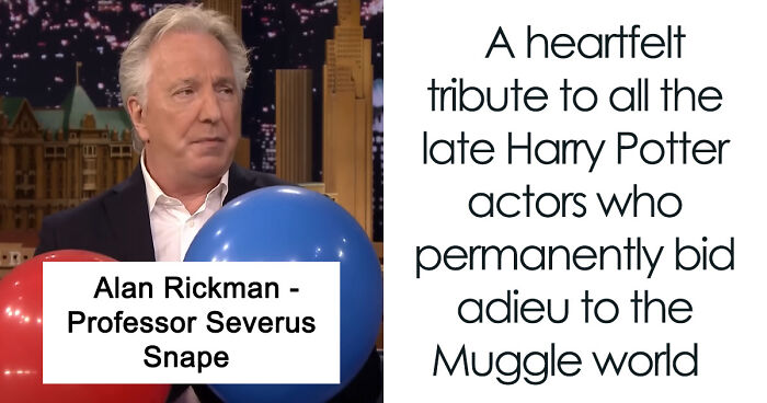 A Bit Of Magic For Potterheads As We Recall 25 Harry Potter Actors Who Passed “Beyond The Veil”